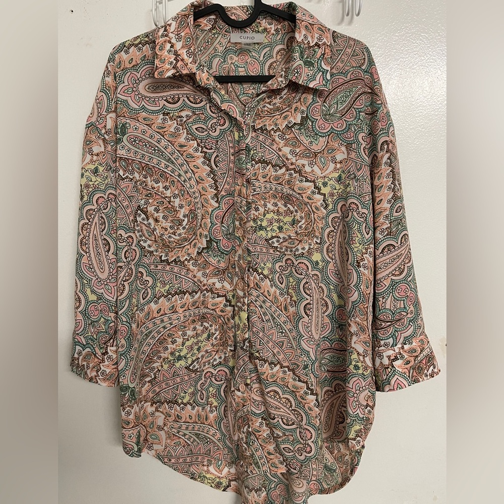 Lightweight Printed Blouse